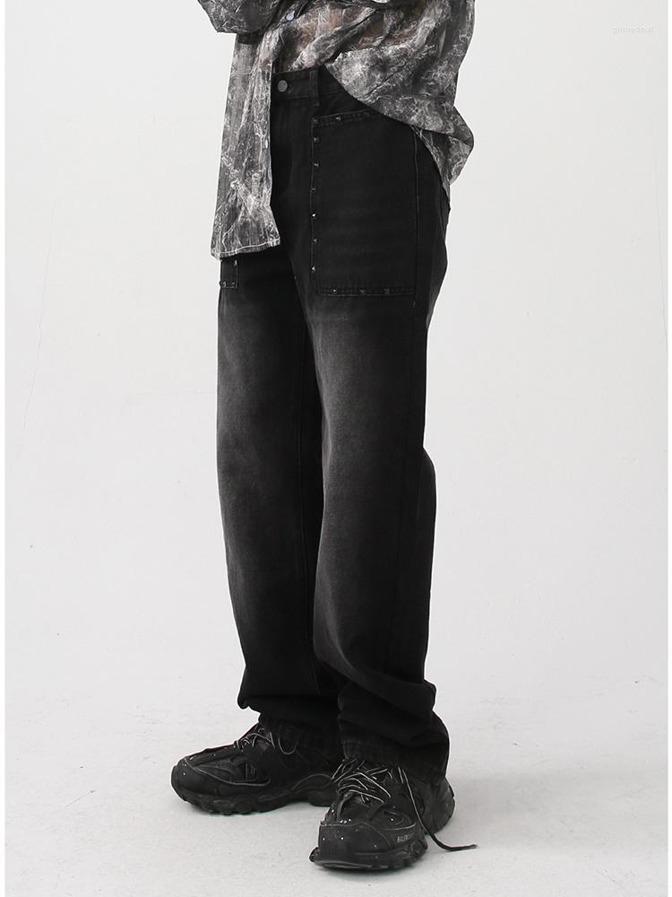 Men' Jeans Pants Autumn Men' Korean Fashion Straight Tube Loose 2023 Wide Leg Vintage Male Trousers Temperament 2A5282, Black
Men' Jeans Pants Autumn Men' Korean Fashion Straight Tube Loose 2023 Wide Leg Vintage Male Trousers Temperament 2A5282, Black