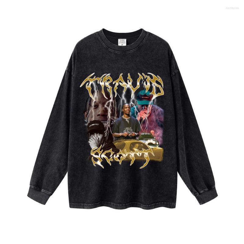 Men' T Shirts Harajuku Men Long Sleeve TShirt Hip Hop Vintage Washed Goth Rapper Graphic Oversized Streetwear Tee Cotton Fall T-shirt, Black
Men' T Shirts Harajuku Men Long Sleeve TShirt Hip Hop Vintage Washed Goth Rapper Graphic Oversized Streetwear Tee Cotton Fall T-shirt, Black