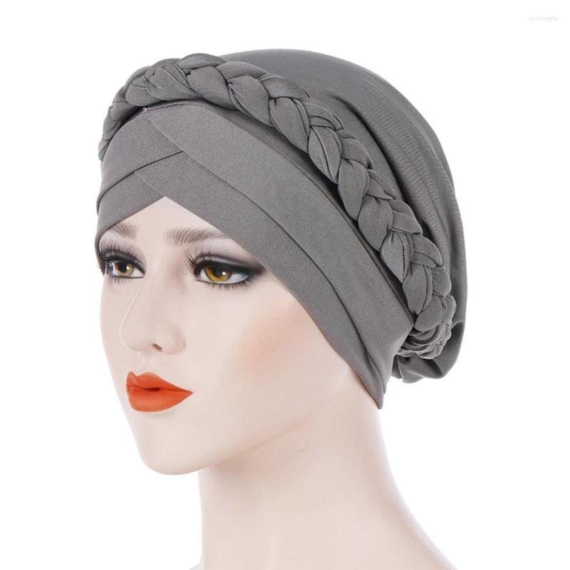 Scarves Women Overlapping Turban Solid Color Headwear Headwrap Fashion Braid Turbante
Scarves Women Overlapping Turban Solid Color Headwear Headwrap Fashion Braid Turbante