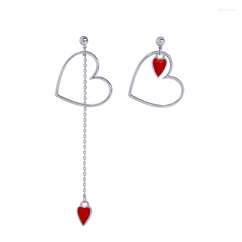 Dangle Earrings Korean Fashion Sweetly Love Heart Drop For Girl Asymmetry Long Tassel Gift Jewelry Accessories
Dangle Earrings Korean Fashion Sweetly Love Heart Drop For Girl Asymmetry Long Tassel Gift Jewelry Accessories