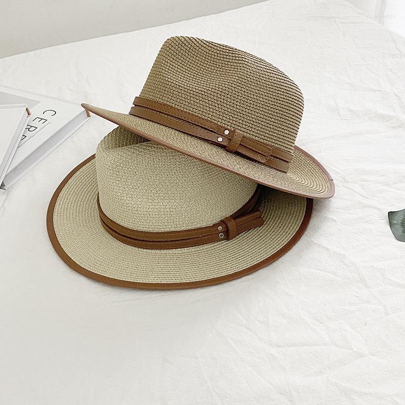 Berets Summer Men's Fedora Hat Fashion Elegant Retro Sunscreen Beach England Straw Braided Belt Big Brim Top, White
Berets Summer Men's Fedora Hat Fashion Elegant Retro Sunscreen Beach England Straw Braided Belt Big Brim Top, White