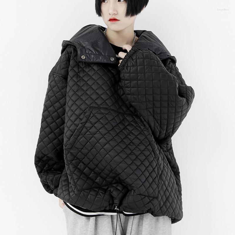 Women's Down XUXI Women Hooded Pullover Cotton Clothes Thicken Fashion Long Sleeve Drawstring Draw Back Coat Autumn Winter 2022 E4462, Black
Women's Down XUXI Women Hooded Pullover Cotton Clothes Thicken Fashion Long Sleeve Drawstring Draw Back Coat Autumn Winter 2022 E4462, Black