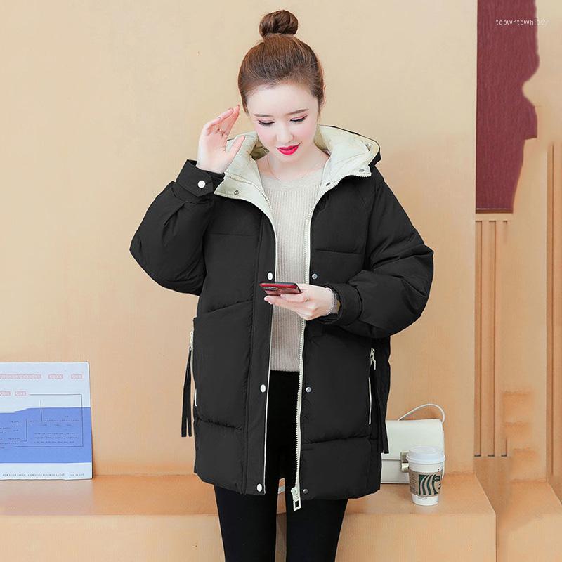 Women's Trench Coats 2022 Women Winter Thick Hooded Down Jackets Cotton Long Warm Padded Parka For Plus Size 3XL, Pea green
Women's Trench Coats 2022 Women Winter Thick Hooded Down Jackets Cotton Long Warm Padded Parka For Plus Size 3XL, Pea green