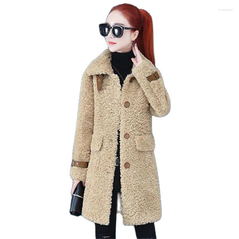 Women's Fur Thick And Warm Lamb Velvet Jacket Women's Mid-Long 2022 Autumn Winter Faux All-In-One Particle Coat Female Q7, Khaki
Women's Fur Thick And Warm Lamb Velvet Jacket Women's Mid-Long 2022 Autumn Winter Faux All-In-One Particle Coat Female Q7, Khaki