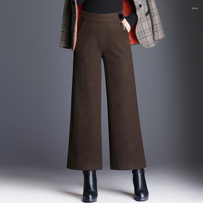 Women's Pants Autumn Winter Mother Loose Thick Section Woolen Wide Leg High Waist Middle-aged Straight Women's
Women's Pants Autumn Winter Mother Loose Thick Section Woolen Wide Leg High Waist Middle-aged Straight Women's