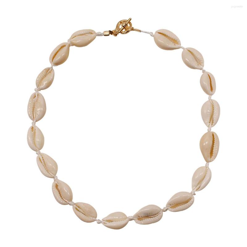 Choker Fashion Simple And Versatile Woven Shell Creative Niche Design Personality Geometric Beach Style Lady Temperament Necklace
Choker Fashion Simple And Versatile Woven Shell Creative Niche Design Personality Geometric Beach Style Lady Temperament Necklace