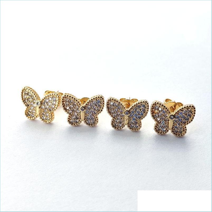 Stud Fashion Gold Color Insect Butterfly Earring Micro Pave Cubic Zirconia Stud Earrings For Women Party Gift Jewelry Er896 Drop Del Dhykr
Stud Fashion Gold Color Insect Butterfly Earring Micro Pave Cubic Zirconia Stud Earrings For Women Party Gift Jewelry Er896 Drop Del Dhykr