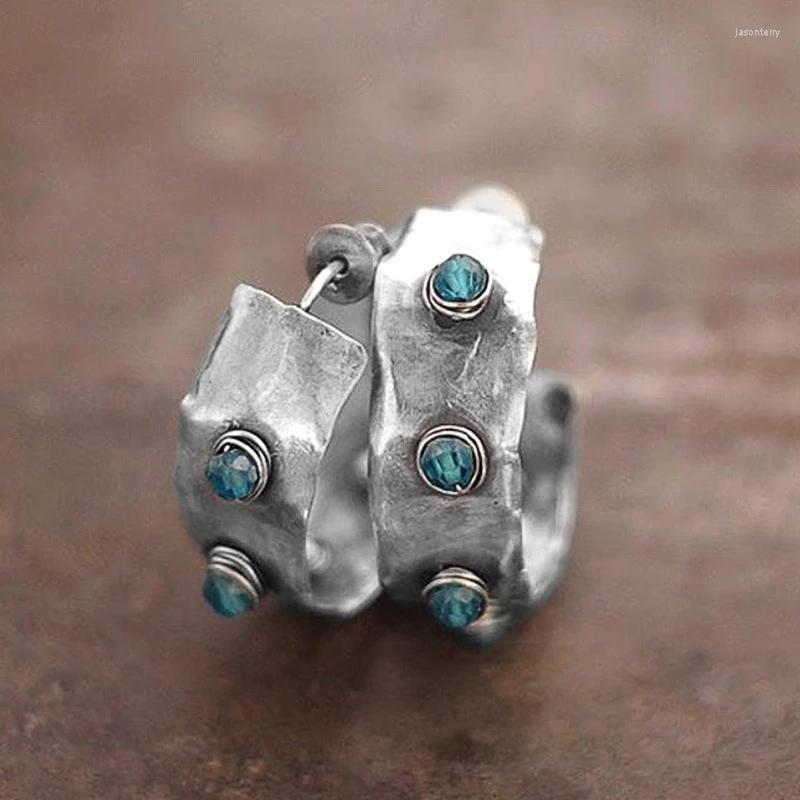 Stud Earrings Retro Style Inlaid Crystals Silver Color Plated Stylish Party Women Earring Prom Accessories Jewelry
Stud Earrings Retro Style Inlaid Crystals Silver Color Plated Stylish Party Women Earring Prom Accessories Jewelry