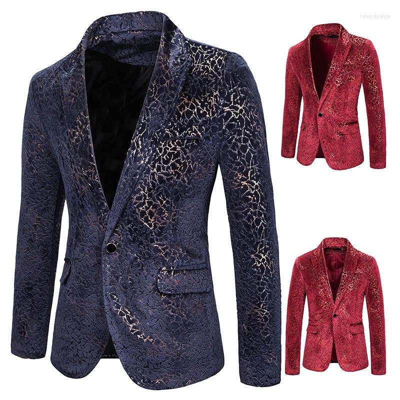 Men' Suits Men' Sexy Flash Gold Stamp Blazers Men Costumes Slim Fit Nightclub Dress Tuxedo Party Stage Show Singer Jacket Suit Veste, Red
Men' Suits Men' Sexy Flash Gold Stamp Blazers Men Costumes Slim Fit Nightclub Dress Tuxedo Party Stage Show Singer Jacket Suit Veste, Red