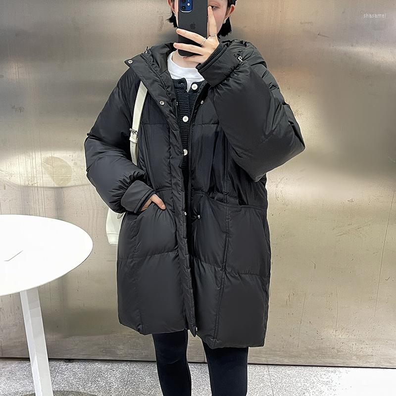 Women' Trench Coats 2022 Autumn And Winter Fashion Hooded Long Sleeve Thickening Age Reduction Korean Version Loose Mid-length Female Trend, White
Women' Trench Coats 2022 Autumn And Winter Fashion Hooded Long Sleeve Thickening Age Reduction Korean Version Loose Mid-length Female Trend, White