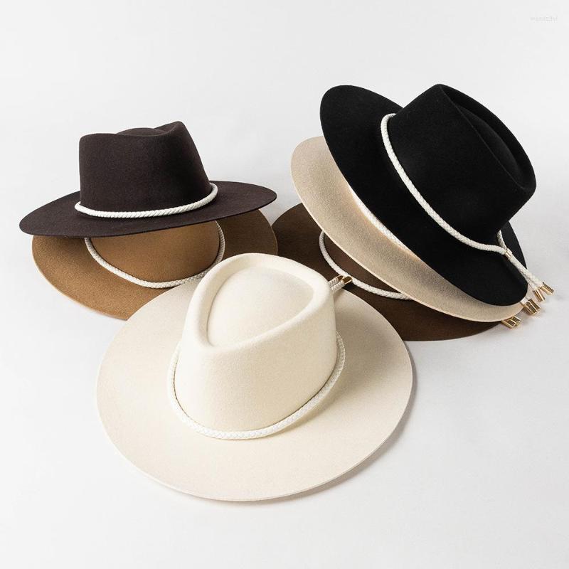 Berets X501 Wide Brim Jazz Hat Fashion Women Pure Wool Fedora Classical Panama Cap Wedding Party Ladies, White
Berets X501 Wide Brim Jazz Hat Fashion Women Pure Wool Fedora Classical Panama Cap Wedding Party Ladies, White