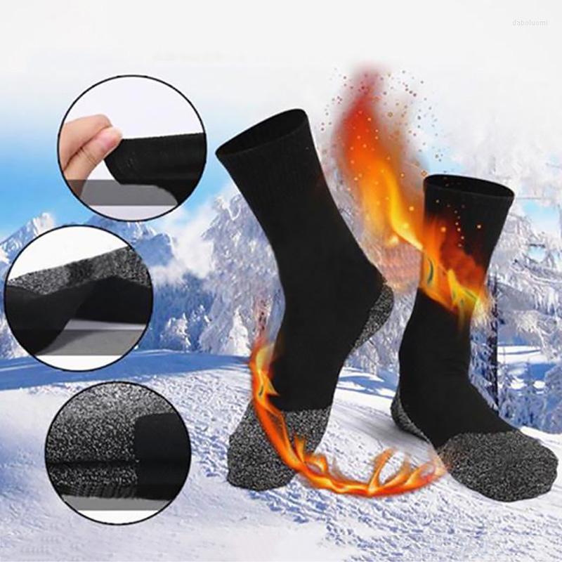 Men's Socks 1 Pair Aluminized Fibers Men's Soft Warm Black Business Men Winter Outdoor Keep Thermal Cycling Skiing, Men sock
Men's Socks 1 Pair Aluminized Fibers Men's Soft Warm Black Business Men Winter Outdoor Keep Thermal Cycling Skiing, Men sock