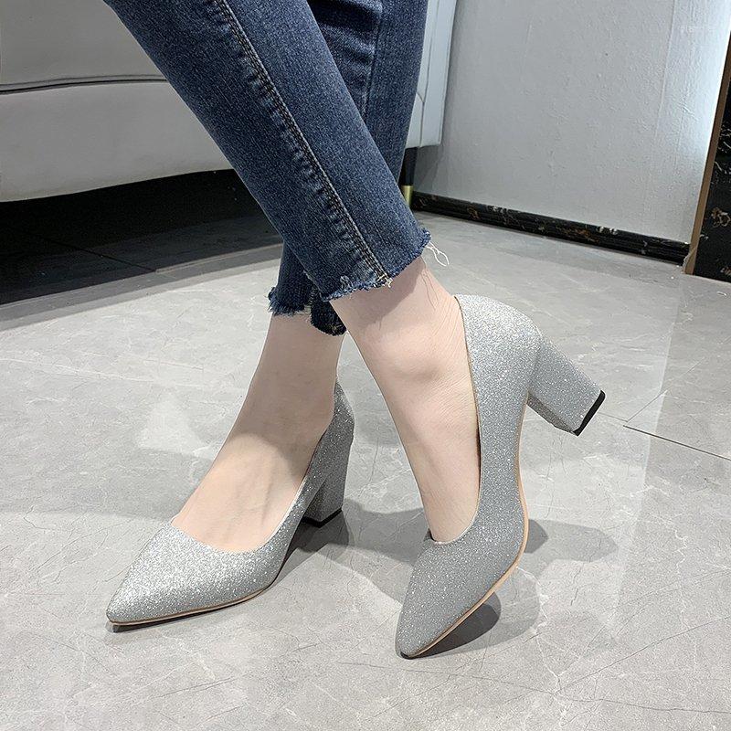 Dress Shoes 2022 Spring Autumn Korean Style Pointed Thick Heel Sequin Fashion High Heels Mature Women's Single Large Size, Black
Dress Shoes 2022 Spring Autumn Korean Style Pointed Thick Heel Sequin Fashion High Heels Mature Women's Single Large Size, Black
