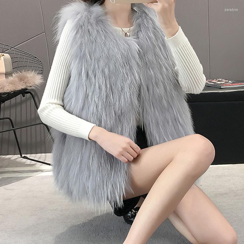 Women' Fur 2022 Women Winter Fashion Faux Raccoon Waistcoat Female Short Warm Sleeveless Jackets Ladies Slim Imitation Vest Y560, Creamy-white
Women' Fur 2022 Women Winter Fashion Faux Raccoon Waistcoat Female Short Warm Sleeveless Jackets Ladies Slim Imitation Vest Y560, Creamy-white