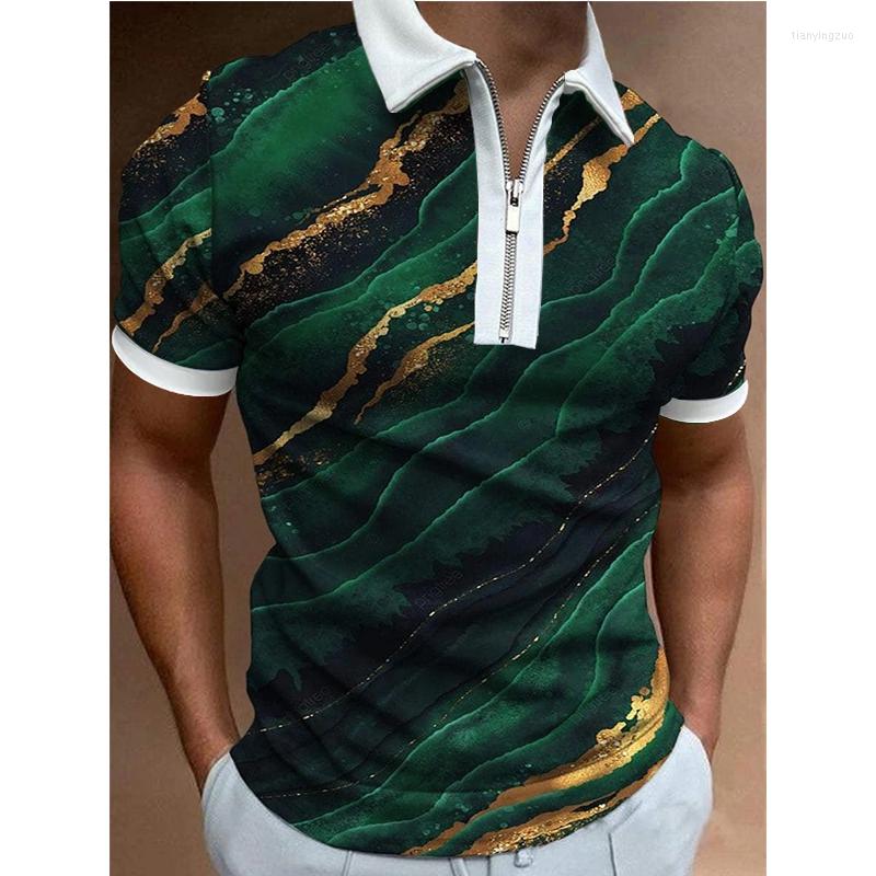 Men's Polos Summer Men's Clothes Polo Shirts Casual Turn-Down Collar Zipper Designer Ocean Waves Print Short Sleeve Tee Shirt Men Tops, Llp228
Men's Polos Summer Men's Clothes Polo Shirts Casual Turn-Down Collar Zipper Designer Ocean Waves Print Short Sleeve Tee Shirt Men Tops, Llp228