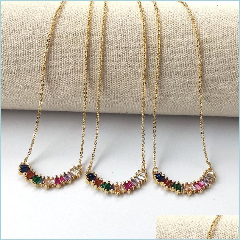 Pendant Necklaces Gold Color Micro Pave Cz Crystal Charms Pendants Rainbow Cubic Zirconia Necklaces For Women Girls Jewelry Gift Nk4 Dhf79
Pendant Necklaces Gold Color Micro Pave Cz Crystal Charms Pendants Rainbow Cubic Zirconia Necklaces For Women Girls Jewelry Gift Nk4 Dhf79