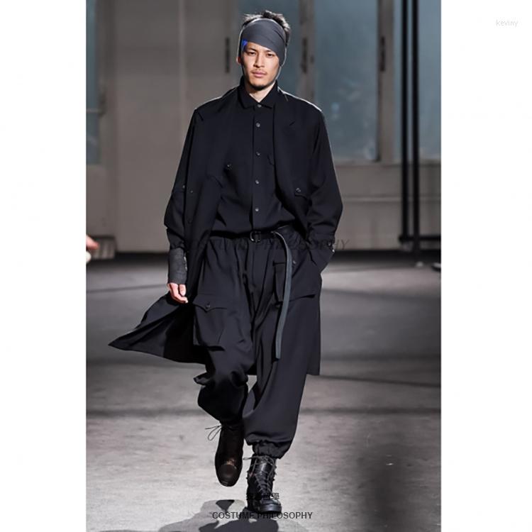 Men' Trench Coats -5XL 2022 Men' Clothing Fashion Catwalk Loose Multi Pocket Design Long Sleeve Coat Plus Size Costumes, Pants
Men' Trench Coats -5XL 2022 Men' Clothing Fashion Catwalk Loose Multi Pocket Design Long Sleeve Coat Plus Size Costumes, Pants