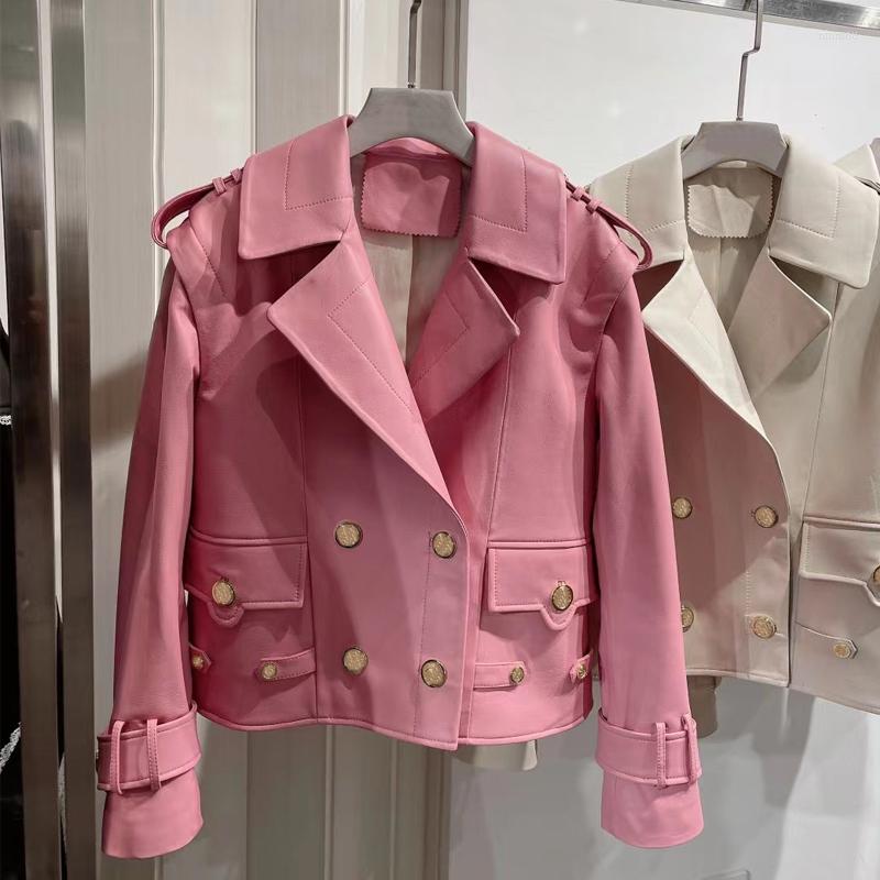 Women' Leather Ladies Real Lambskin Jacket Women' Genuine Coat Sleeve Detachable, Beige
Women' Leather Ladies Real Lambskin Jacket Women' Genuine Coat Sleeve Detachable, Beige