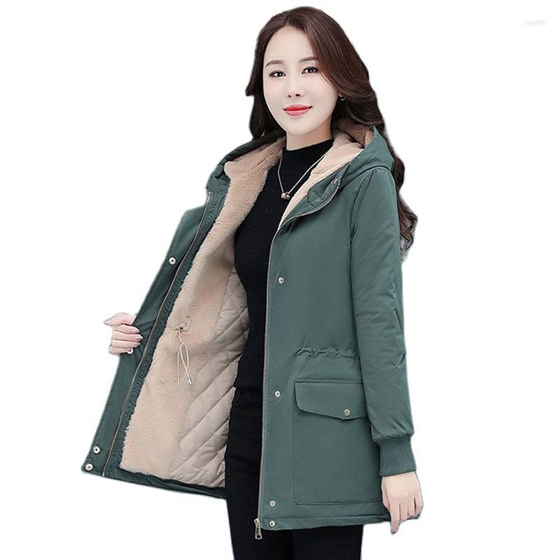Women's Trench Coats 2022Winter Women Jacket Cotton Mid Long Thicken Female Coat High Quality Warm Outwear Womens Parka Manteau Femme Hlver, Black
Women's Trench Coats 2022Winter Women Jacket Cotton Mid Long Thicken Female Coat High Quality Warm Outwear Womens Parka Manteau Femme Hlver, Black