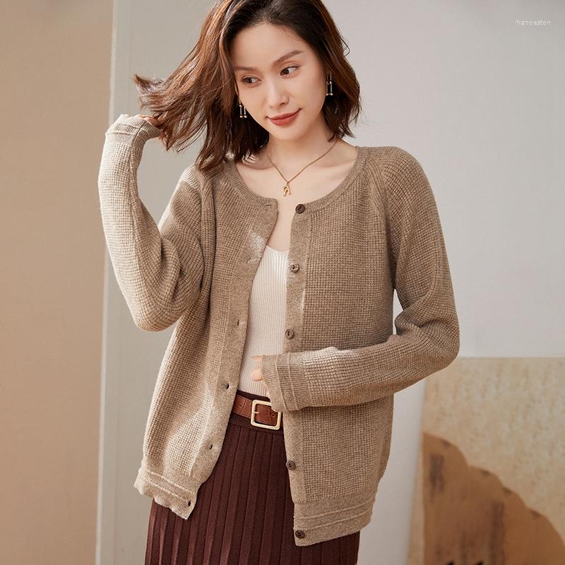 Women's Knits 2022 Autumn And Winter Cashmere Sweater Women's O-neck Cardigan Casual Knitted Top Pure Wool Warm Jacket, Green
Women's Knits 2022 Autumn And Winter Cashmere Sweater Women's O-neck Cardigan Casual Knitted Top Pure Wool Warm Jacket, Green