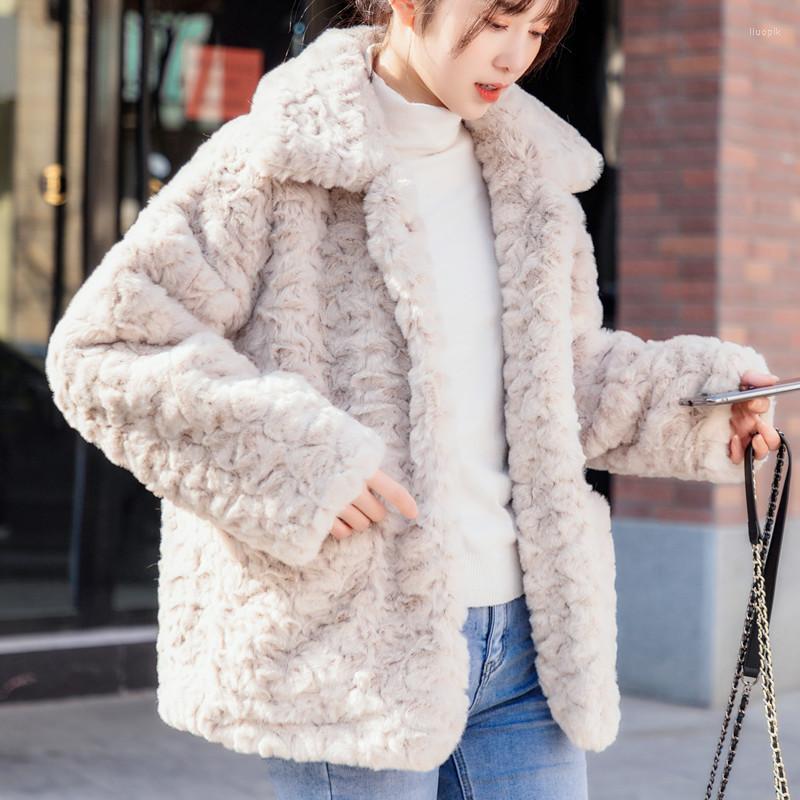 Women' Fur Autumn And Winter Rex Hair Brush Pattern Lamb Coat Female One Piece Short Plush Thick, Pink
Women' Fur Autumn And Winter Rex Hair Brush Pattern Lamb Coat Female One Piece Short Plush Thick, Pink