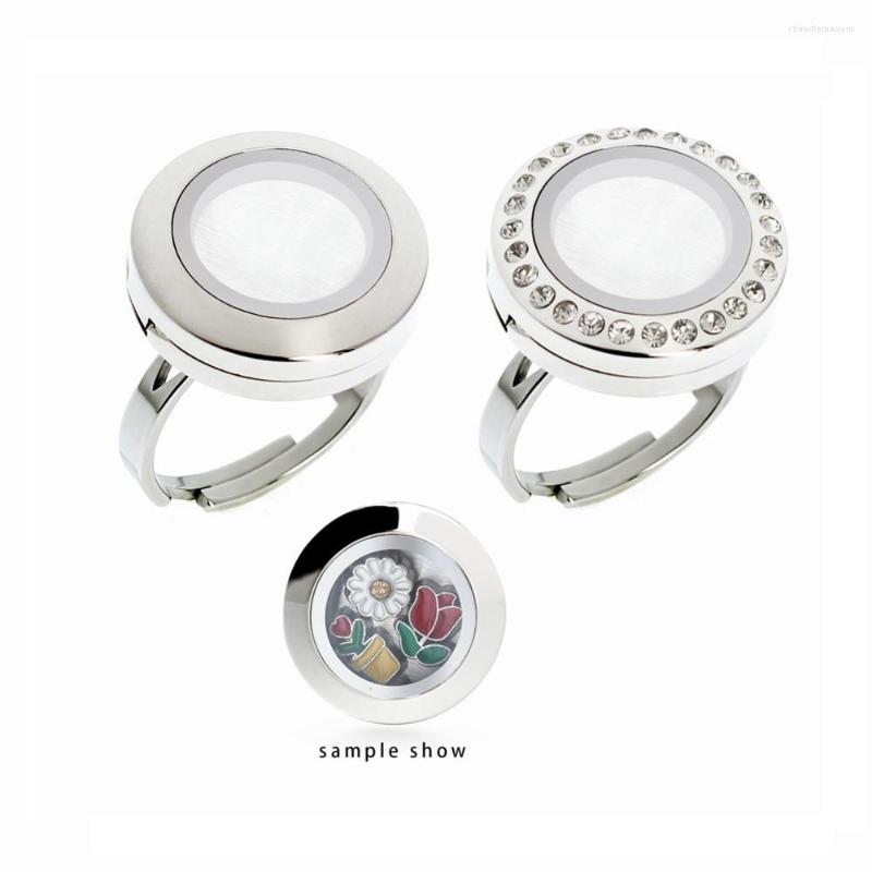 Cluster Rings Polished Stainless Steel Adjustable 20mm Magnetic Floating Glass Lockets
Cluster Rings Polished Stainless Steel Adjustable 20mm Magnetic Floating Glass Lockets
