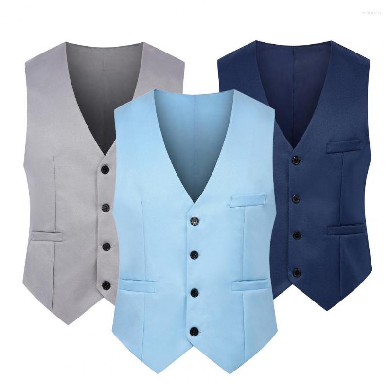 Men's Vests Fashionable Suit Simple Men Waistcoat Pure Color Sleeveless Spring Vest Slim Fit, Sky blue
Men's Vests Fashionable Suit Simple Men Waistcoat Pure Color Sleeveless Spring Vest Slim Fit, Sky blue