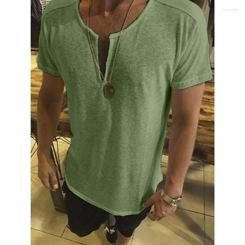 Men's Suits 1022 MODELS 2022 Zomer Mannen V-hals T-shirt Effen Kleur Korte Mouw Fashion Losse Casual Wear, 1024
Men's Suits 1022 MODELS 2022 Zomer Mannen V-hals T-shirt Effen Kleur Korte Mouw Fashion Losse Casual Wear, 1024