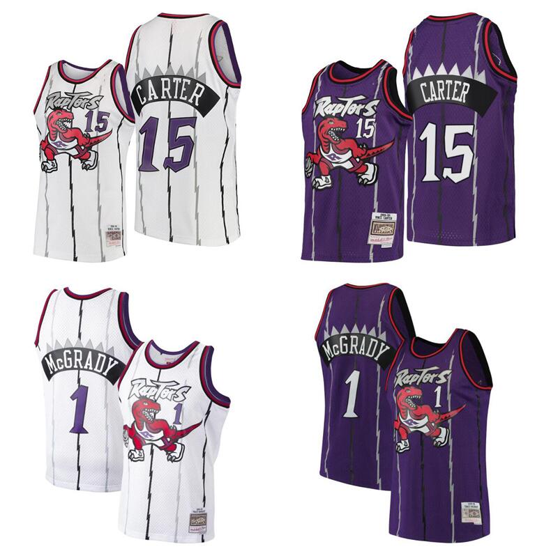 Stitched Vince Carter Jersey Tracy McGrady Mitchell & Ness 1998-99 Mesh Hardwoods Classics retro Torontoes Raptorses basketball jerseys Men Women Youth
Stitched Vince Carter Jersey Tracy McGrady Mitchell & Ness 1998-99 Mesh Hardwoods Classics retro Torontoes Raptorses basketball jerseys Men Women Youth