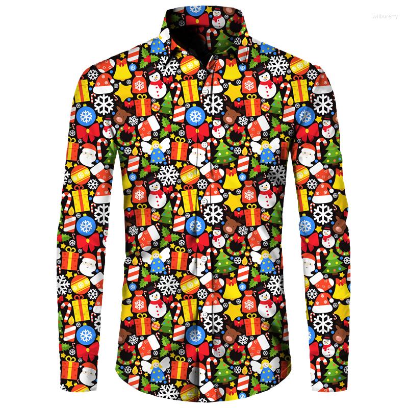 Men's Casual Shirts Christmas Snowman For Men Cartoon Style Long-Sleeved Shirt Year Party X'mas Clothing Leisure Loose Social Tops, Cxcs-c10l28-25
Men's Casual Shirts Christmas Snowman For Men Cartoon Style Long-Sleeved Shirt Year Party X'mas Clothing Leisure Loose Social Tops, Cxcs-c10l28-25