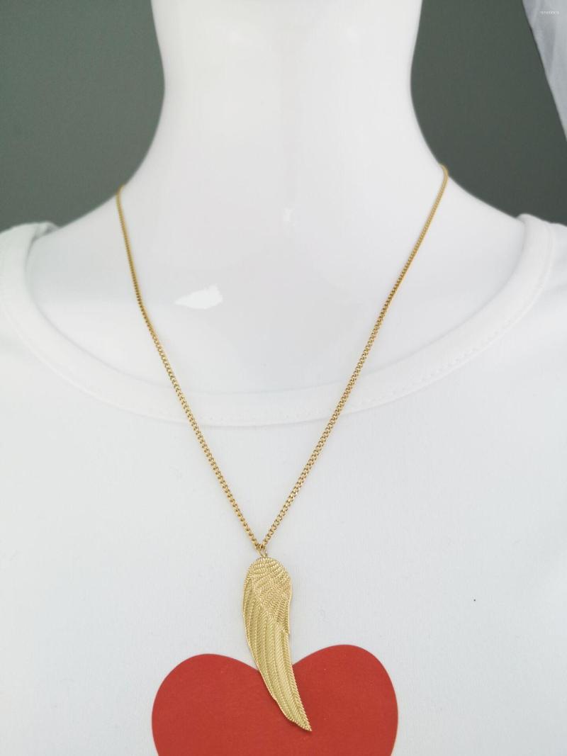 Chains Necklace Jewelry Stainless Steel Goddess Luxury Golden Color Luxe Fashion For Women Plume Sell
Chains Necklace Jewelry Stainless Steel Goddess Luxury Golden Color Luxe Fashion For Women Plume Sell