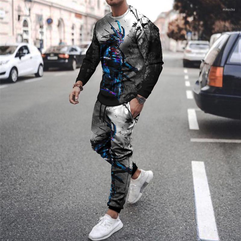 Men' Tracksuits Anime Summer 3D Printing Men' T-shirt Trousers Suits Sportswear O-neck Long-sleeved Clothing, Wyt5013
Men' Tracksuits Anime Summer 3D Printing Men' T-shirt Trousers Suits Sportswear O-neck Long-sleeved Clothing, Wyt5013
