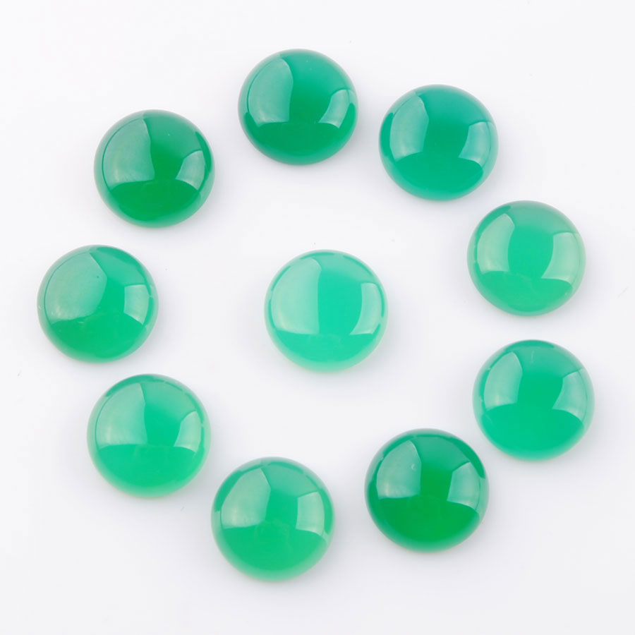 Natural Green Agates Loose Gemstones 12mm Round Flat Back Cabochon CAB No Drill Hole For Jewelry Making Wholesale U3256
Natural Green Agates Loose Gemstones 12mm Round Flat Back Cabochon CAB No Drill Hole For Jewelry Making Wholesale U3256