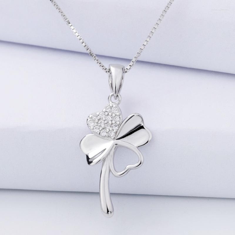 Pendant Necklaces 50PCS 925 Sterling Silver Four-leaf Clover Necklace Fashion Luxury Jewelry Accessories Ladies Creative Simple Cross Chains
Pendant Necklaces 50PCS 925 Sterling Silver Four-leaf Clover Necklace Fashion Luxury Jewelry Accessories Ladies Creative Simple Cross Chains