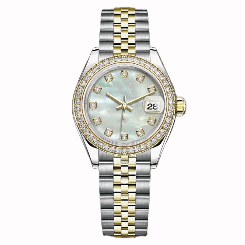 watch for womens ladies watches datejust diamond watchs Christmas automatic luxury watches rose gold size 36MM sapphire glass waterproof wristwatch Luxury watch