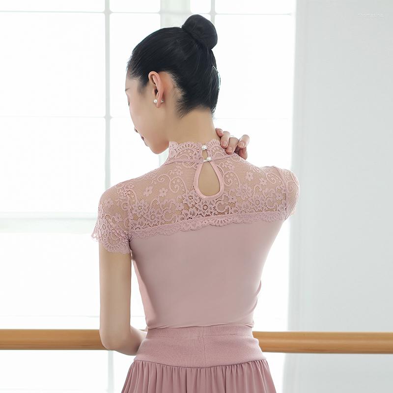 Stage Wear Adult Dance T Shirt Women Lace Tops Ballerina Dancewear Ballet Clothes Classical Costumes Activewear, Grey t shirt
Stage Wear Adult Dance T Shirt Women Lace Tops Ballerina Dancewear Ballet Clothes Classical Costumes Activewear, Grey t shirt