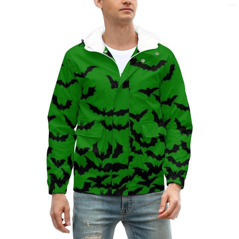 Men' Jackets Just Bats Green Thick Halloween Zip Up Winter Coats Men Aesthetic Casual Jacket Custom Loose Oversized Windbreak Gift, Style-1
Men' Jackets Just Bats Green Thick Halloween Zip Up Winter Coats Men Aesthetic Casual Jacket Custom Loose Oversized Windbreak Gift, Style-1