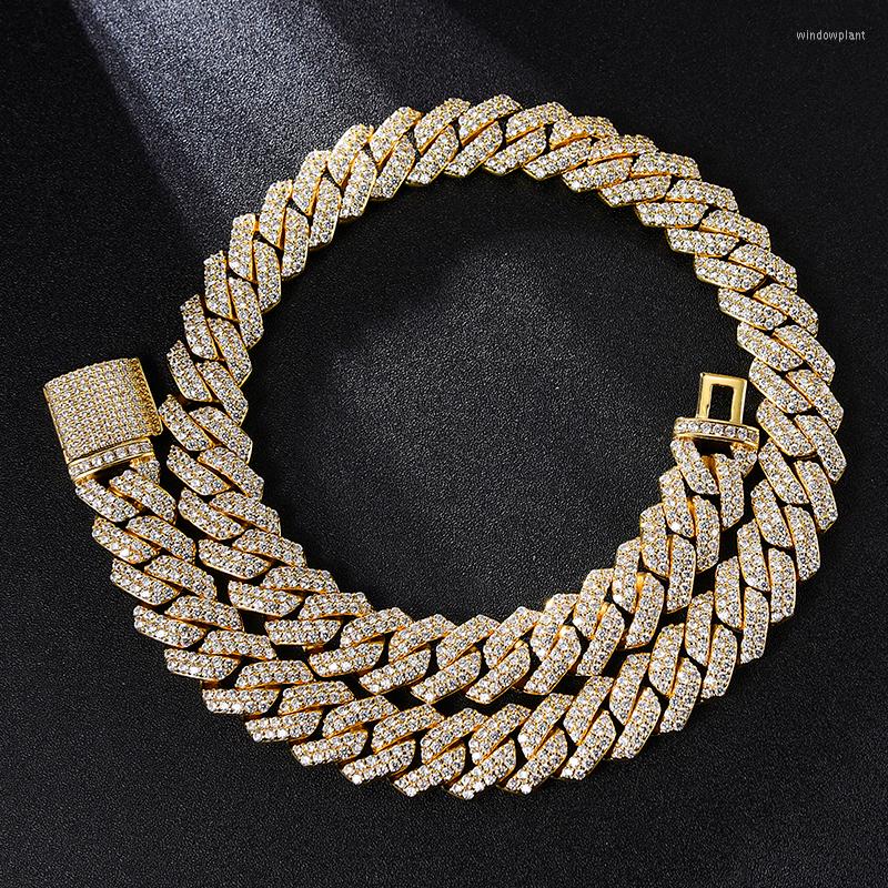 Chains D&Z 14mm Box Clasp Cuban Link Necklace Iced Out Cubic Zirconia Hip Hop Men Fashion Jewelry CZ Stones Rapper
Chains D&Z 14mm Box Clasp Cuban Link Necklace Iced Out Cubic Zirconia Hip Hop Men Fashion Jewelry CZ Stones Rapper