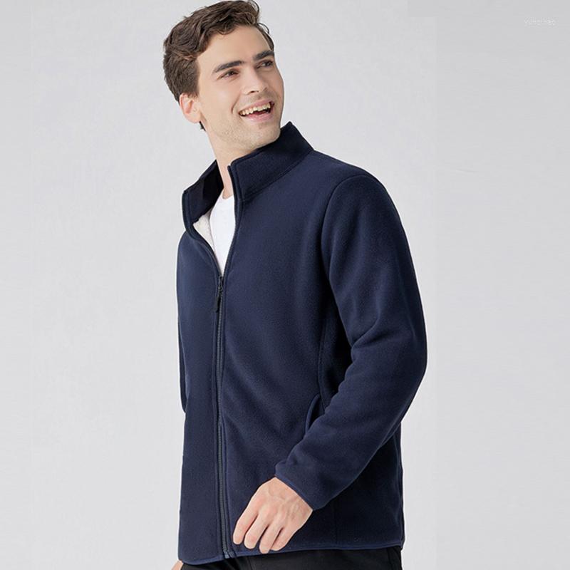 Men's Jackets Men's Coral Fleece Jacket Wear Outdoor Autumn And Winter Double-sided Thickened Zipper Stand-collar, Black
Men's Jackets Men's Coral Fleece Jacket Wear Outdoor Autumn And Winter Double-sided Thickened Zipper Stand-collar, Black