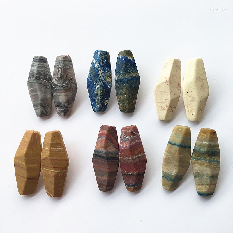 Stud Earrings UJBOX Multicolor Blue Yellow Green Synthetic Stone Women Wedding Jewelry Accessories Birthday Gift
Stud Earrings UJBOX Multicolor Blue Yellow Green Synthetic Stone Women Wedding Jewelry Accessories Birthday Gift