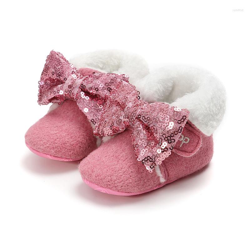 Boots Baby Toddler Girls Kids Winter Shoes Born Cozy Booties Infant Sequin Bowknot Warm Plush Soft Sole Snow, Pink
Boots Baby Toddler Girls Kids Winter Shoes Born Cozy Booties Infant Sequin Bowknot Warm Plush Soft Sole Snow, Pink
