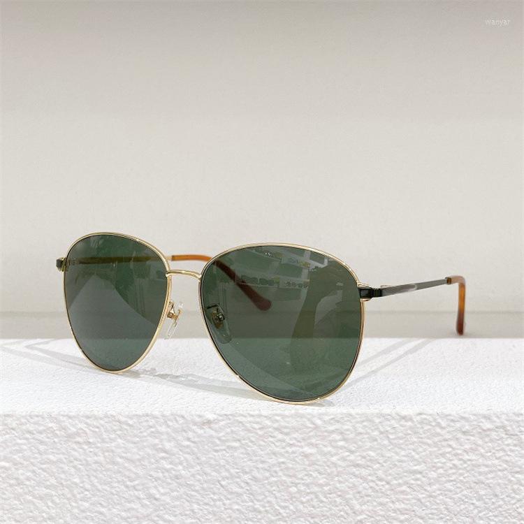 Sunglasses G0573 Men Fashion Luxury Pure Titanium Oval Gold Women Classical Original High Quality Solar Eyewear Brand Glasses
Sunglasses G0573 Men Fashion Luxury Pure Titanium Oval Gold Women Classical Original High Quality Solar Eyewear Brand Glasses