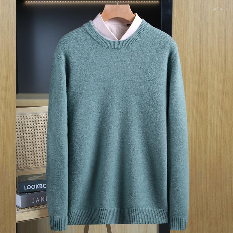 Men' Sweaters Autumn And Winter 2022 Men' Round Neck Solid Color Sweater Thickened Loose Bottomed Pullover Knitted, Khaki
Men' Sweaters Autumn And Winter 2022 Men' Round Neck Solid Color Sweater Thickened Loose Bottomed Pullover Knitted, Khaki