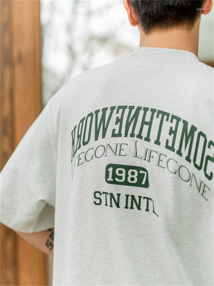 Men' T Shirts STNW 22SS Japanese Style Vintage American Retro T-Shirts Men' Fashion Minimalistic TEE Street Wear Simple Couple Outfit, Beige
Men' T Shirts STNW 22SS Japanese Style Vintage American Retro T-Shirts Men' Fashion Minimalistic TEE Street Wear Simple Couple Outfit, Beige