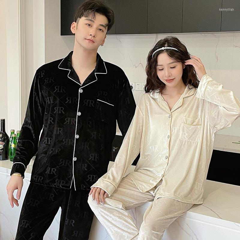 Men's Sleepwear Couple Velvet Pajamas Women Men Autumn Winter Long Sleeve Casual Nightwear Pyjamas Suit Home Clothes Sleep Set, 33388gray
Men's Sleepwear Couple Velvet Pajamas Women Men Autumn Winter Long Sleeve Casual Nightwear Pyjamas Suit Home Clothes Sleep Set, 33388gray