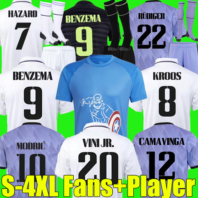 XXXL 4XL BENZEMA Final soccer jerseys 22/23 football shirt REAL MADRIDS CAMAVINGA VINI JR ALABA ASENSIO MODRIC MARCELO TCHOUAMENI 2022 2023 camiseta Kits sock sets, 22-23 home player
XXXL 4XL BENZEMA Final soccer jerseys 22/23 football shirt REAL MADRIDS CAMAVINGA VINI JR ALABA ASENSIO MODRIC MARCELO TCHOUAMENI 2022 2023 camiseta Kits sock sets, 22-23 home player