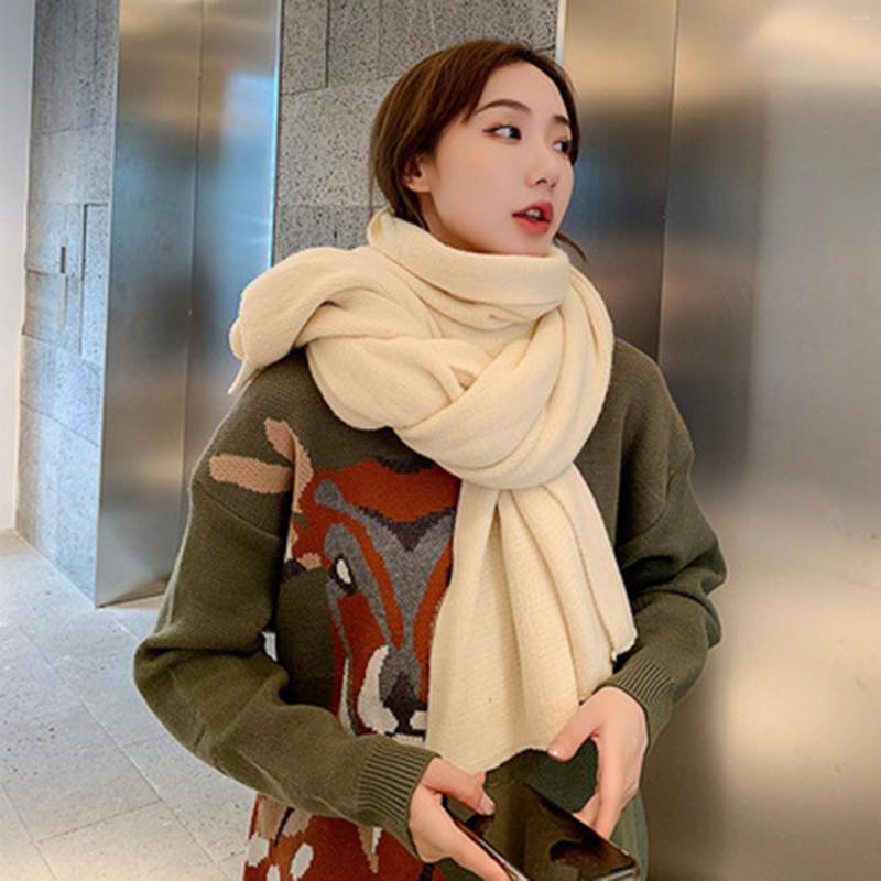 Scarves Classic Women's Solid Color Scarf Retro Multi-purpose Shawl Knitted Men Women Bandana Headshawl
Scarves Classic Women's Solid Color Scarf Retro Multi-purpose Shawl Knitted Men Women Bandana Headshawl