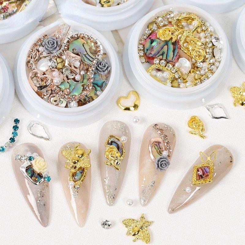 Nail Art Decorations Manicure Tips Salon DIY Material 3D Decoration Rhinestones Fragments Flakes
Nail Art Decorations Manicure Tips Salon DIY Material 3D Decoration Rhinestones Fragments Flakes