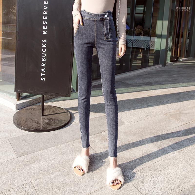 Women' Jeans Women' Pengpious Unique Design High Waist Women Cotton Spandex Slim Fit Young Lady Irreguar Cut Band, Black
Women' Jeans Women' Pengpious Unique Design High Waist Women Cotton Spandex Slim Fit Young Lady Irreguar Cut Band, Black