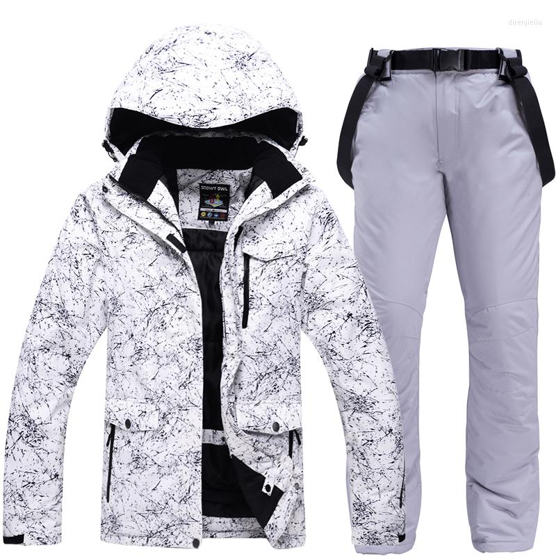 Skiing Jackets Thicken Warm Ski Suit Couples Dress Winter Windproof Waterproof Snowboard Jacket Pants Set Men Women Plus Size 3XL, Ivory
Skiing Jackets Thicken Warm Ski Suit Couples Dress Winter Windproof Waterproof Snowboard Jacket Pants Set Men Women Plus Size 3XL, Ivory
